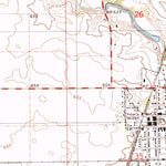 United States Geological Survey Chrisman, IL (1998, 24000-Scale) digital map