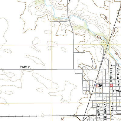 United States Geological Survey Chrisman, IL (2021, 24000-Scale) digital map