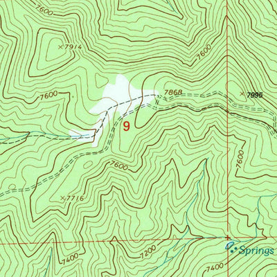 United States Geological Survey Chriss Canyon, UT (2001, 24000-Scale) digital map