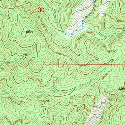 United States Geological Survey Chriss Canyon, UT (2001, 24000-Scale) digital map
