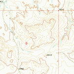 United States Geological Survey Christenson Reservoir, MT (1965, 24000-Scale) digital map