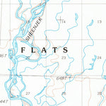 United States Geological Survey Christian A-1, AK (1990, 63360-Scale) digital map