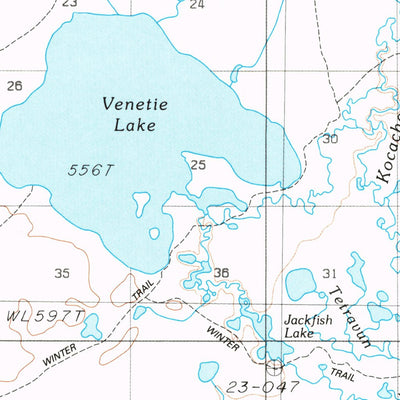United States Geological Survey Christian A-5, AK (1990, 63360-Scale) digital map