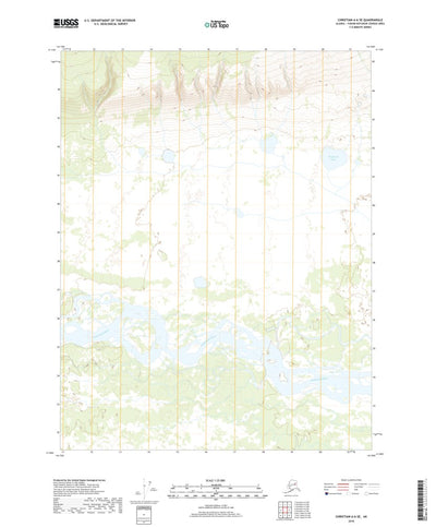 United States Geological Survey Christian A-6 SE, AK (2018, 25000-Scale) digital map