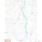 United States Geological Survey Christian B-1, AK (1990, 63360-Scale) digital map
