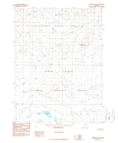 United States Geological Survey Christian B-2, AK (1990, 63360-Scale) digital map