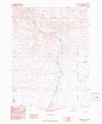 United States Geological Survey Christian B-3, AK (1990, 63360-Scale) digital map