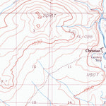 United States Geological Survey Christian B-3, AK (1990, 63360-Scale) digital map