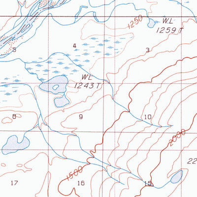 United States Geological Survey Christian B-5, AK (1990, 63360-Scale) digital map