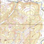 United States Geological Survey Christian C-3, AK (1972, 63360-Scale) digital map