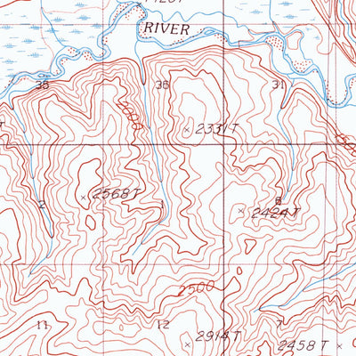 United States Geological Survey Christian C-4, AK (1990, 63360-Scale) digital map