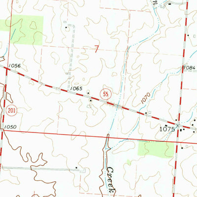 United States Geological Survey Christiansburg, OH (1961, 24000-Scale) digital map