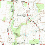 United States Geological Survey Christiansburg, OH (1961, 24000-Scale) digital map
