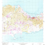United States Geological Survey Christiansted, VI (1958, 24000-Scale) digital map