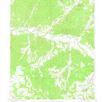 United States Geological Survey Christie, OK (1972, 24000-Scale) digital map