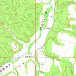 United States Geological Survey Christie, OK (1972, 24000-Scale) digital map