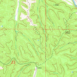 United States Geological Survey Christie, OK (1972, 24000-Scale) digital map