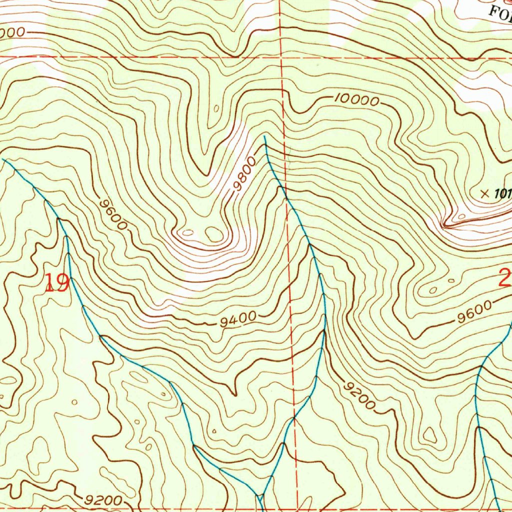 Christina Lake, WY (1991, 24000-Scale) Map by United States Geological ...