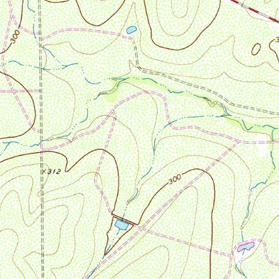 United States Geological Survey Christine East, TX (1969, 24000-Scale) digital map
