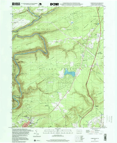 United States Geological Survey Christmans, PA (1997, 24000-Scale) digital map