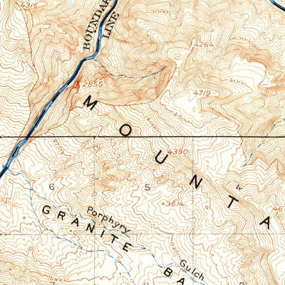 United States Geological Survey Christmas, AZ (1915, 62500-Scale) digital map