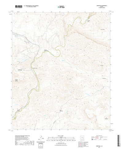 United States Geological Survey Christmas, AZ (2021, 24000-Scale) digital map