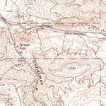 United States Geological Survey Christmas Canyon, CA (1973, 24000-Scale) digital map