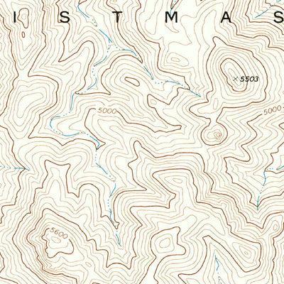 United States Geological Survey Christmas Mountains, TX (1971, 24000-Scale) digital map