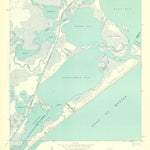 United States Geological Survey Christmas Point, TX (1943, 24000-Scale) digital map