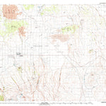 United States Geological Survey Christmas Valley, OR (1986, 100000-Scale) digital map