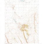 United States Geological Survey Christmas Valley, OR (1986, 24000-Scale) digital map