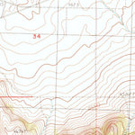 United States Geological Survey Christmas Valley, OR (1986, 24000-Scale) digital map