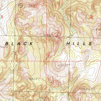 United States Geological Survey Christmas Valley, OR (1986, 24000-Scale) digital map