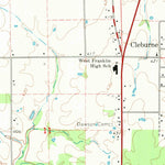 United States Geological Survey Christopher, IL (1968, 24000-Scale) digital map