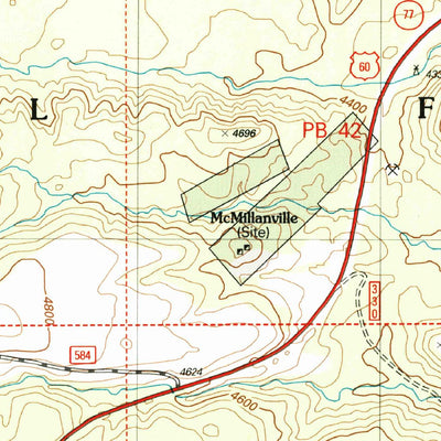 United States Geological Survey Chrome Butte, AZ (2004, 24000-Scale) digital map