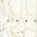 United States Geological Survey Chrysotile, AZ (2004, 24000-Scale) digital map