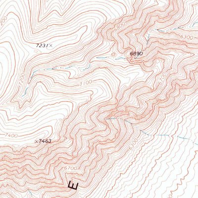 United States Geological Survey Chuck Wagon Flat, NV (1967, 24000-Scale) digital map