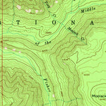 United States Geological Survey Chucksney Mountain, OR (1955, 62500-Scale) digital map