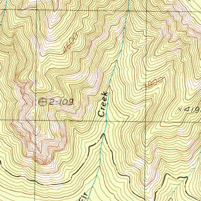 United States Geological Survey Chucksney Mountain, OR (1986, 24000-Scale) digital map
