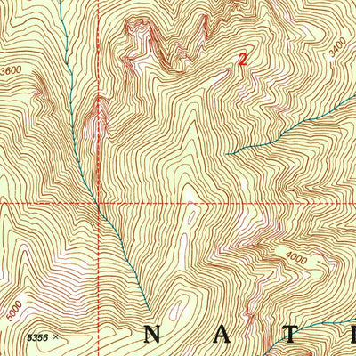 United States Geological Survey Chucksney Mountain, OR (1997, 24000-Scale) digital map
