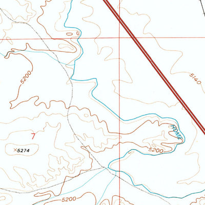 United States Geological Survey Chugwater, WY (1990, 24000-Scale) digital map