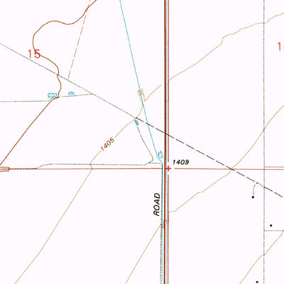 United States Geological Survey Chuichu, AZ (1992, 24000-Scale) digital map