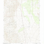 United States Geological Survey Chukar Canyon, NV (1980, 24000-Scale) digital map