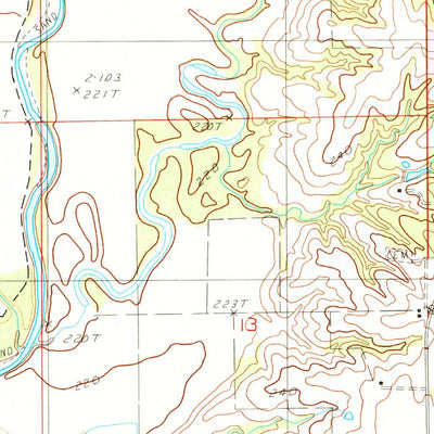 United States Geological Survey Chula, MO (1983, 24000-Scale) digital map