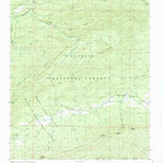 United States Geological Survey Chula Mountain, AR (1986, 24000-Scale) digital map