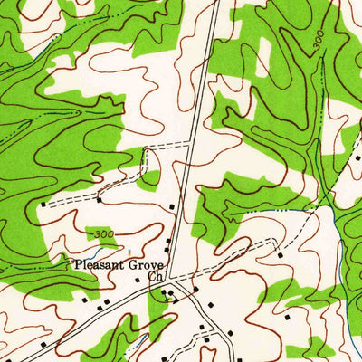 United States Geological Survey Chula, VA (1943, 24000-Scale) digital map