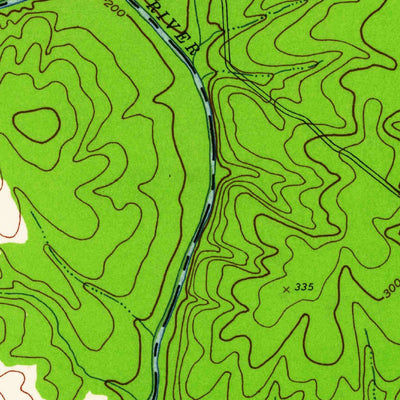 United States Geological Survey Chula, VA (1943, 24000-Scale) digital map