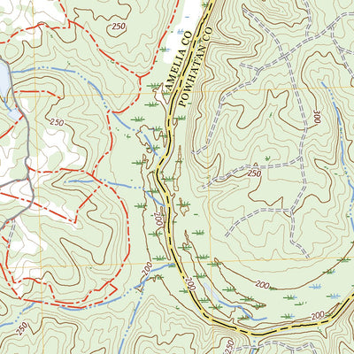United States Geological Survey Chula, VA (2022, 24000-Scale) digital map