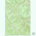 United States Geological Survey Chumstick Mountain, WA (1968, 24000-Scale) digital map
