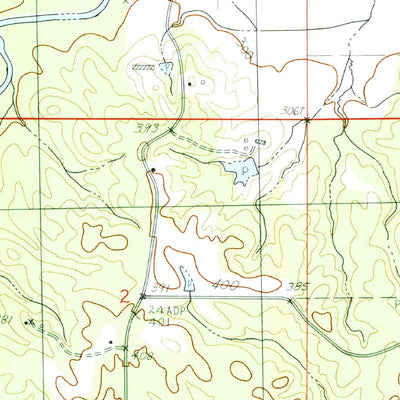 United States Geological Survey Chunky, MS (1983, 24000-Scale) digital map